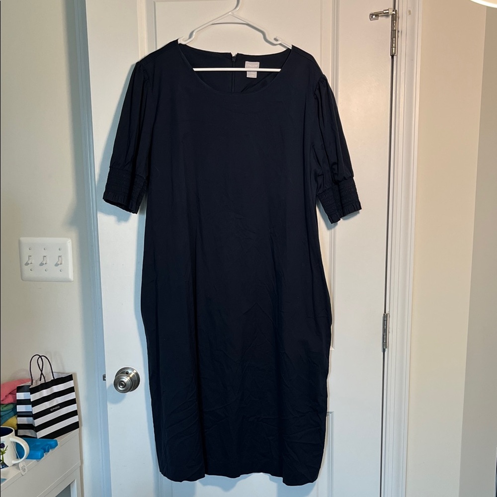 Chico Elegant Navy Dress
